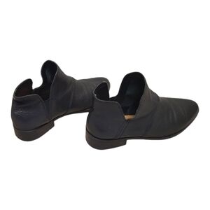 Lucky Brand Black Paramo Leather Ankle Boots -Size 6.5